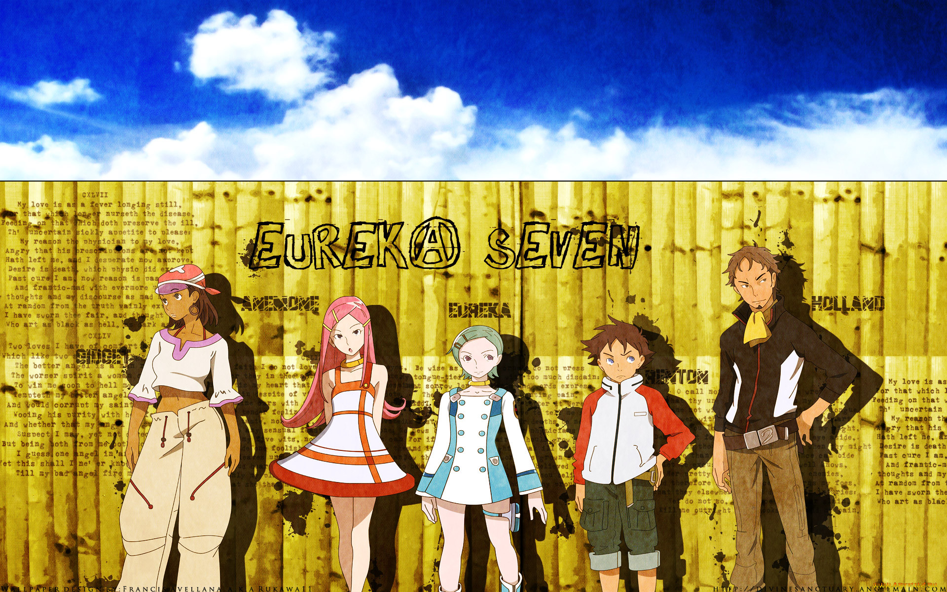 , eureka, seven